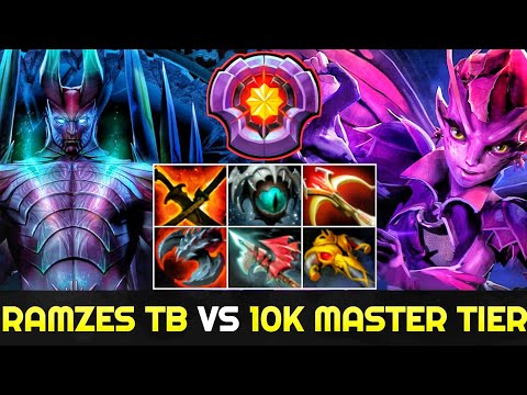 RAMZES Full Slotted Terrorblade vs 10K MMR Master Tier Dark Willow Intense Game 7.26 Dota 2