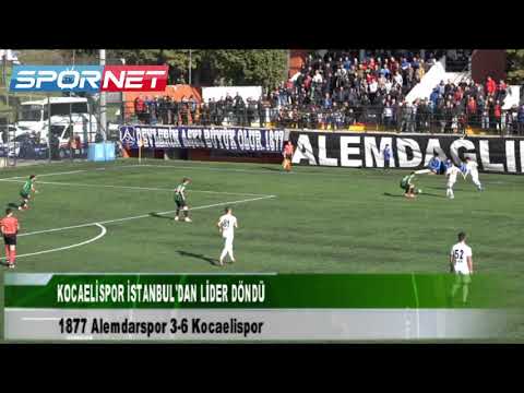 1877 Alemdağspor-Kocaelispor maç özeti 3-6