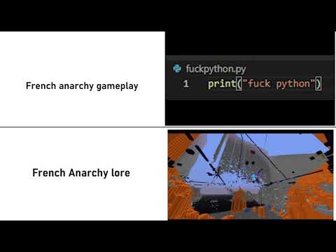 French anarchy lore vs gameplay