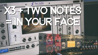 Video thumbnail for Line 6 POD X3 Pro + Two Notes cab impulses = in your face metal tone by Milian Malivuk Music