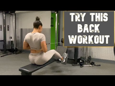 BACK GYM WORKOUT | HOW TO TONE BACK MUSCLES | PERSONAL TRAINER CHARLENE SMITH