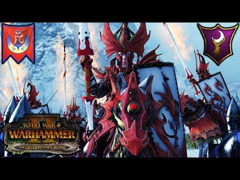 FIREBORN and SHADOW WARRIORS - High Elves vs. Dark Elves - Total War Warhammer 2 Gameplay