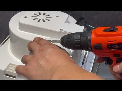 How to Install Exhaust Fan/ Bathroom Fan with Light - Installation Instructions