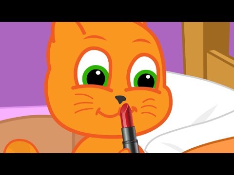 Capa de Família de Gatos - Novo batom para a mamãe