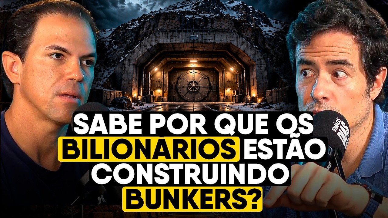 Por que BILIONÁRIOS estão CONSTRUINDO BUNKERS para o FIM DO MUNDO? - FELIPE FOLGOSI