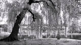 Ricky Skaggs - Weeping Willow Tree (lyrics)