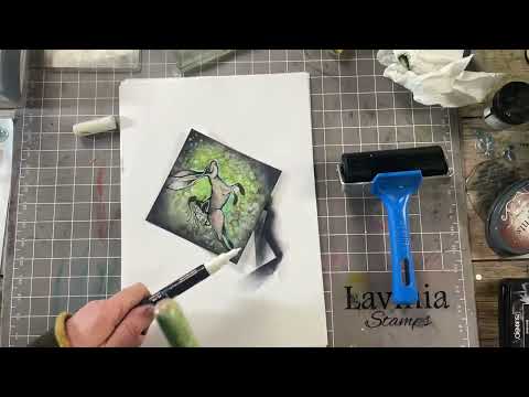 Creating a magical card using NEW stamp Logan 😍