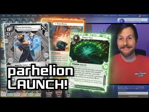 Parhelion LAUNCH! - Android: Netrunner // LIVE