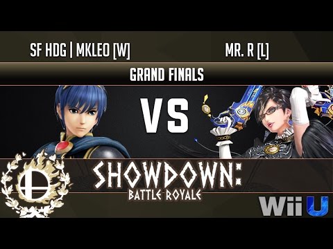 Showdown Battle Royale GRAND FINALS - SF HDG | MKLeo [W] (Marth) vs Mr. R [L] (Bayonetta)