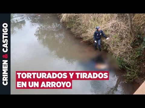 Hallaron dos cuerpos baleados y con múltiples heridas en un arroyo en Itapúa