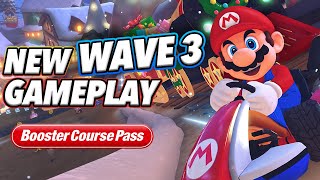 NEW Gameplay + Music of All 8 Tracks in Wave 3 of Mario Kart 8 Deluxe Booster Course DLC! (JP Site)