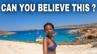 Malta Travel vlog | It was so beautiful I almost cried | Blue lagoon, Comino and Gozo 🇲🇹