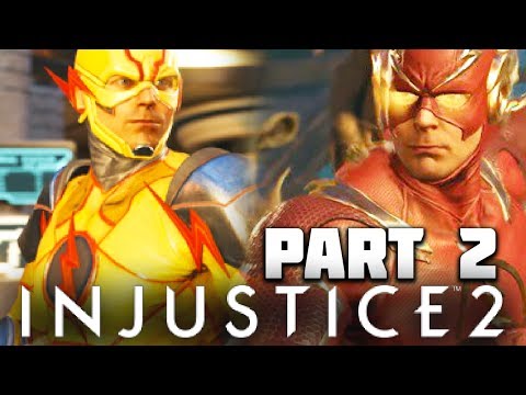 Injustice 2 Walkthrough Gameplay (Story Mode) - Part 2 - FLASH VS REVERSE FLASH!