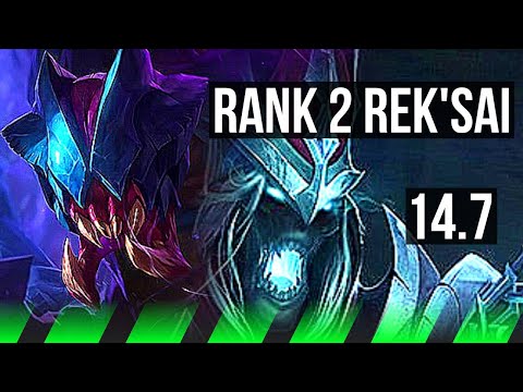 REK'SAI vs KARTHUS (JGL) | Rank 2 Rek'Sai, 15/1/12, Legendary | TR Challenger | 14.7