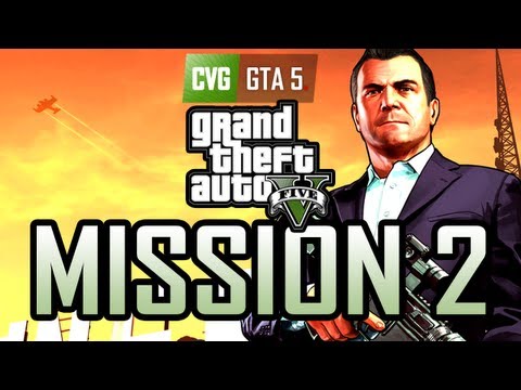 GTA 5 Gameplay Walkthrough Part 2: Franklin & Lamar [Gold] [No commentary]