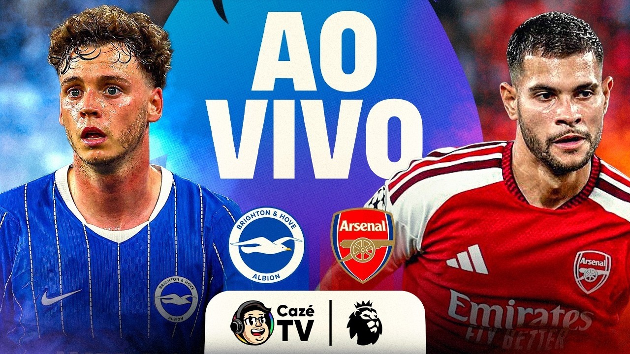 JOGO COMPLETO: BRIGHTON X ARSENAL | PREMIER LEAGUE 26/27 | 5ª RODADA