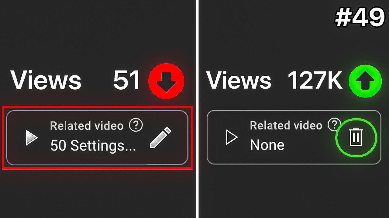 50 YouTube Settings That F*ck Small Channels