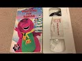 Opening And Closing To Barney Waiting For Santa 1992 VHS