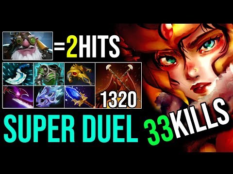 EPIC 1320 Duel Damage [Legion Commander] 3HITS TOWER 2HITS SNIPER 33Kills 7.19c | Dota 2 Highlights