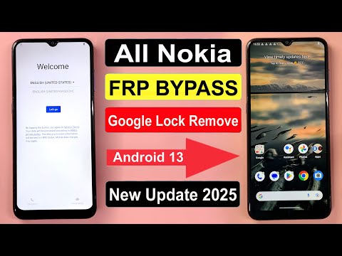 All Nokia Android 13 FRP Bypass / Google Account Unlock Without Pc - Fix Apps Not Open/Disable 2025