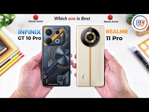 Infinix GT 10 Pro Vs Realme 11 Pro