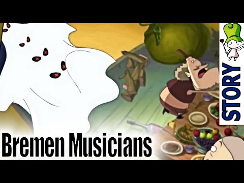 睡前動畫─不來梅的城市樂手 (The Town Musicians of Bremen - Bedtime Story Animation | Best Children Classics HD)