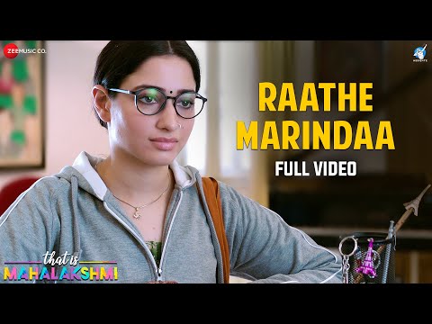 Raathe Marindaa - Full Video | That is Mahalakshmi | Tamannaah | Amit Trivedi | Sashaa Tirupati