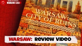 Board to Death TV - Board Game Reviews - Warsaw: City of Ruins video thumbnail