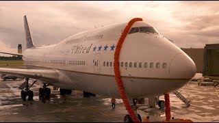 United - The Friend Ship&#39;s farewell flight