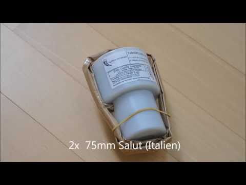 2x 75mm Salut Italien