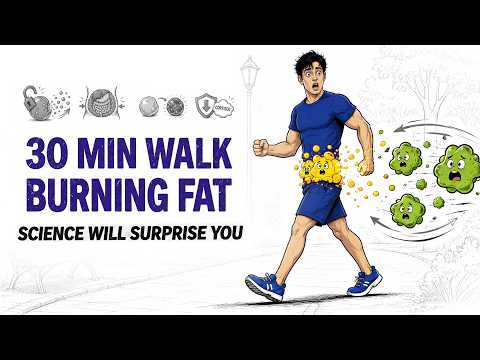 What Really Happens To Your Fat Cells If You Walk 30 Minutes Daily? (You've Never Heard This)