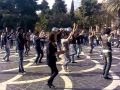 Flashmob Baku Azerbaycan bayraq gunu 