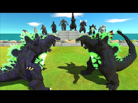 Godzilla VS Dark itself | Super Godzilla Battle - Animal Revolt Battle Simulator
