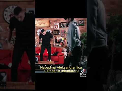 Aleksandar Ilic napadnut u emisiji *podcast*
