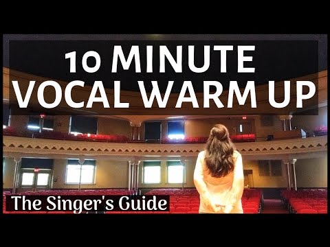 🎶 10 MINUTE VOCAL WARM UP - DAILY PRACTICE - How To Be A Better Singer - Free Vocal Warm Up