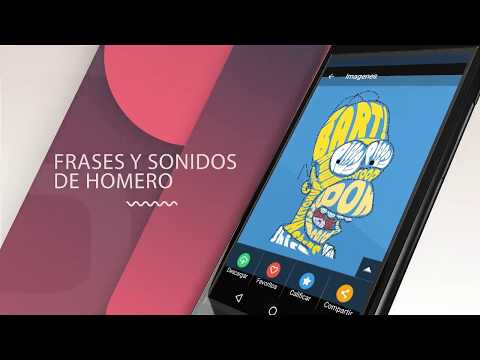 Frases y Sonidos de Homero para celular Gratis Video