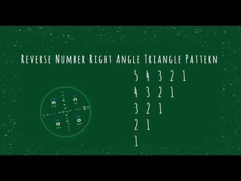 58 Number Right Angle Triangle Pattern Without Any Pre Defined Method Using While Loop In Python