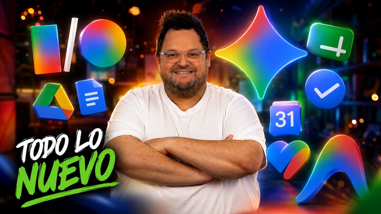 Todo lo anunciado en el Google I/O 2026 en 10 MINUTOS ¡GEMINI POR UN TUBO!