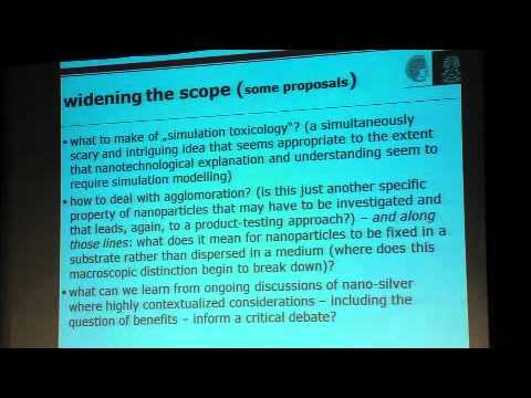 Toward Regulation of Nanomaterials: Alfred Nordmann