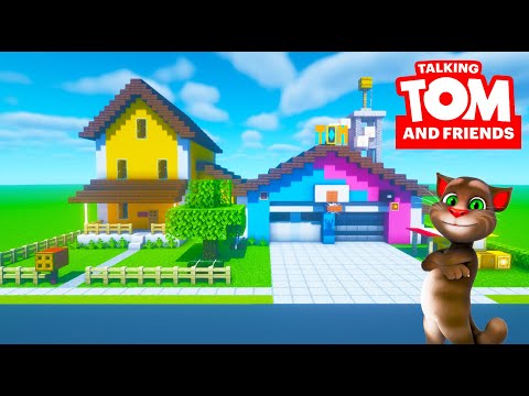 Minecraft Tutorial: How To Make Tom Studios "Talking Tom & Friends"