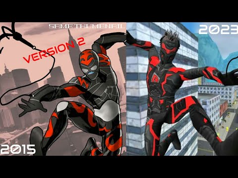 Evolution Of Rope Hero V2  2015 - 2023