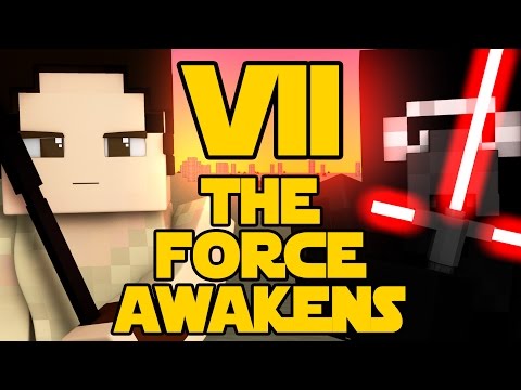 Minute Minecraft Parodies - Minecraft Parody - STAR WARS: THE FORCE AWAKENS! - (Minecraft Animation)