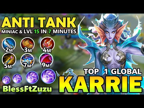 KARRIE  BEST BUILD 2020 - KARRIE TOP 1 GLOBAL 2020
