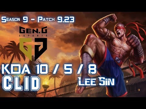 Gen Clid LEE SIN vs GRAGAS Jungle - Patch 9.23 KR Ranked