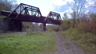 preview picture of video 'Buffalo & Pittsburgh Railroad . ( Carolltion, New York)'