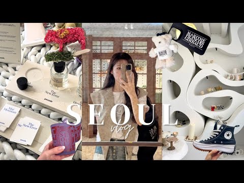 [SEOUL VLOG] Coreia em maio 🇰🇷 Último guia completo de locais populares em Seul ♡ ｜ Tour por marcas coreanas e lojas selecionadas ｜ Hannam-dong ｜ Apgujeong ｜ Anguk ｜ Água benta ｜ Beleza 💉