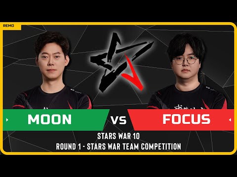 WC3 - [NE] Moon vs FoCuS [ORC] - Round 1 - Star Team Competition - Stars War 10