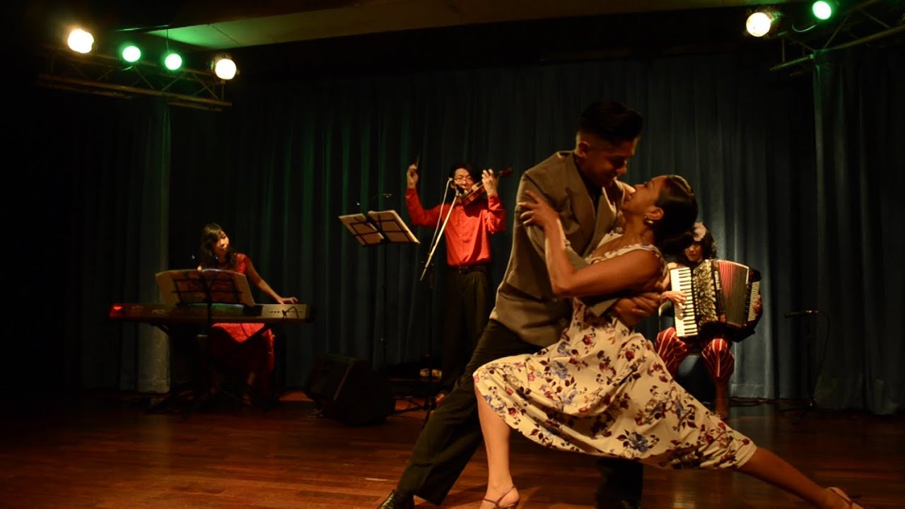 Bruno Mayo & Cinthia Diaz,Trio Los Fandangosによるワルツ・ミロンガ・タンゴ