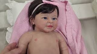 Bebê maravilhosa toda em silicone 