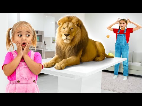Alice learns Wild Animal names and sounds
